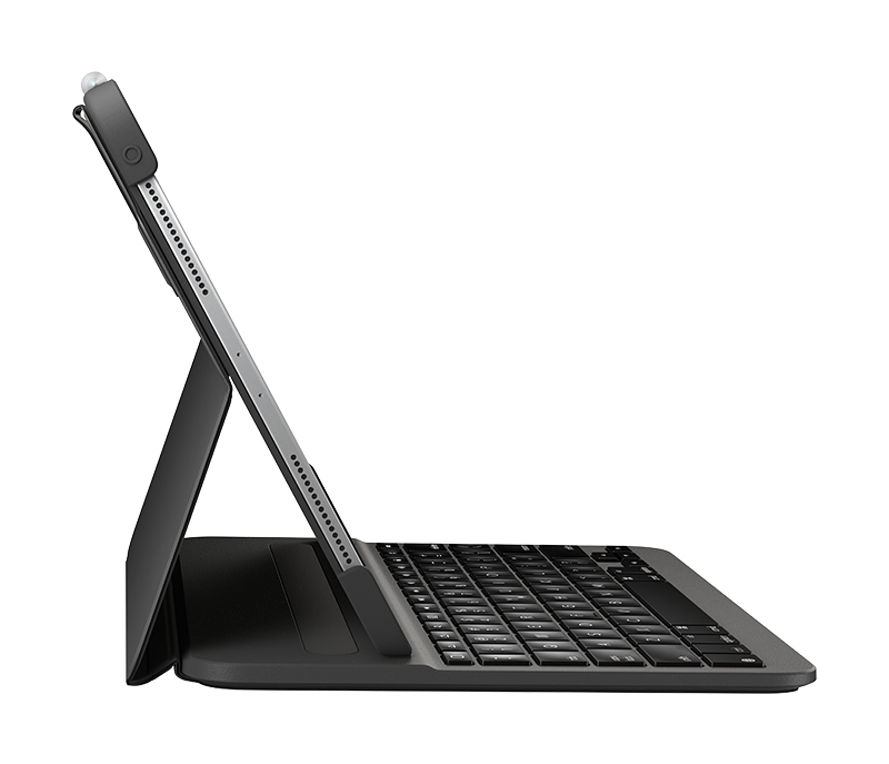 logitech SLIM FOLIO PRO Tastatur für Mobilgeräte Graphit Bluetooth (ESP Layout - QWERTY)