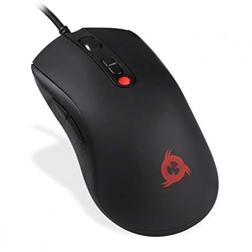 KLIM Veni Ergonomische Wired 5.000 DPI 1ms-Reaktionszeit Gaming Maus Beidhändig