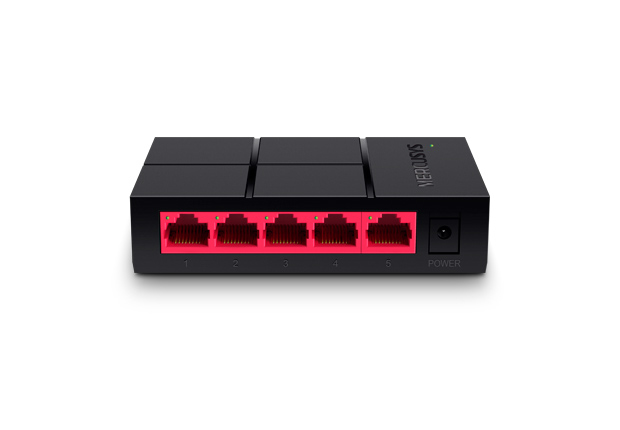 Mercusys MS105G Netzwerk-Switch Unmanaged Gigabit Ethernet (10/100/1000) Schwarz