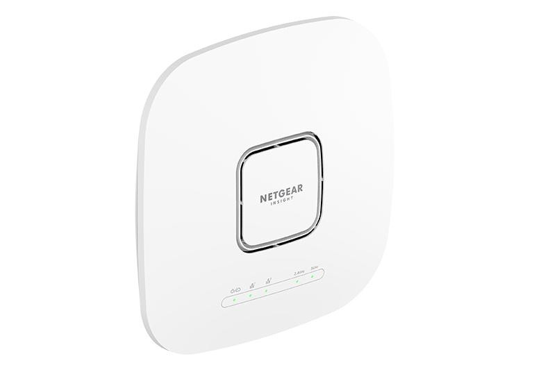 NETGEAR WAX625 WLAN Access Point PoE+ WiFi 6 (AX5400 Speed Dual-Band, WPA3, 802.11ax Mesh-fähig, 2.5G LAN, Lokal oder Insight Remote Management, PoE+ powered - Netzteil optional)