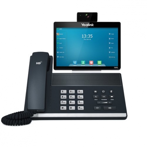 Yealink SIP VP-T49G IP-Telefon Schwarz Kabelgebundenes Mobilteil LCD WLAN