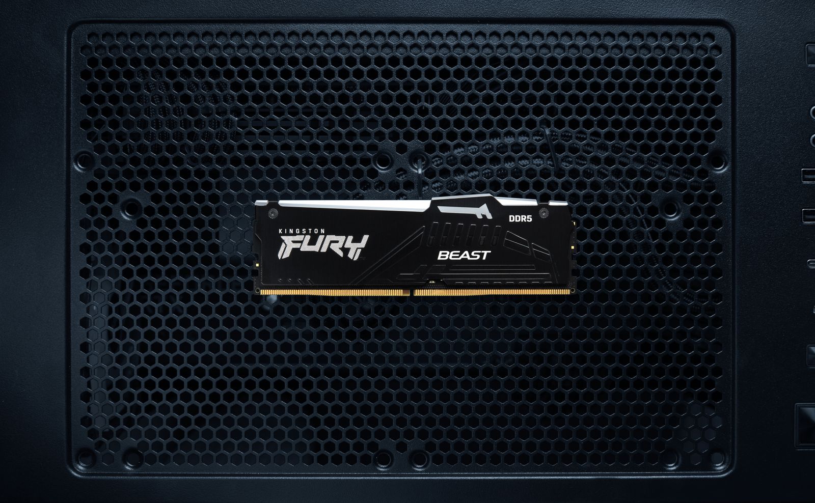 Kingston KF560C30BBAK2-32 FURY Beast 32GB (2x16GB) DDR5 6000 MT/s CL30 DIMM RGB Intel XMP 3.0 AMD EXPO On-Die ECC Schwarz