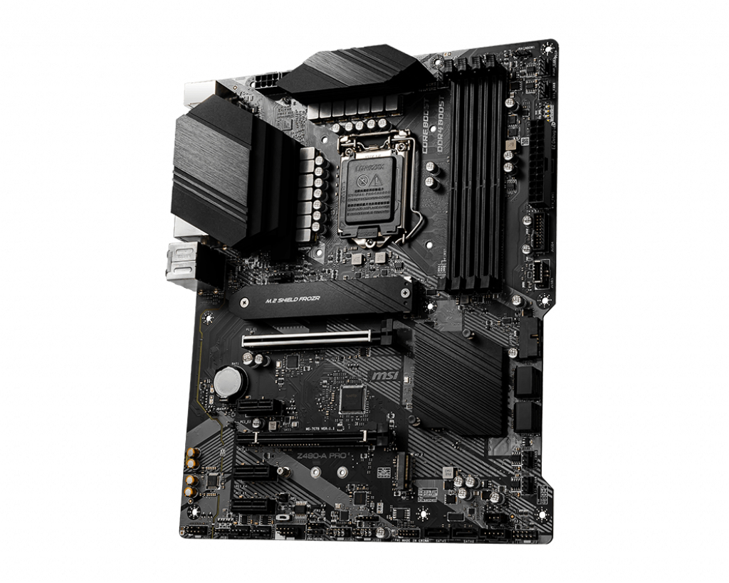 MSI Z490-A PRO Motherboard Intel Z490 LGA 1200 ATX
