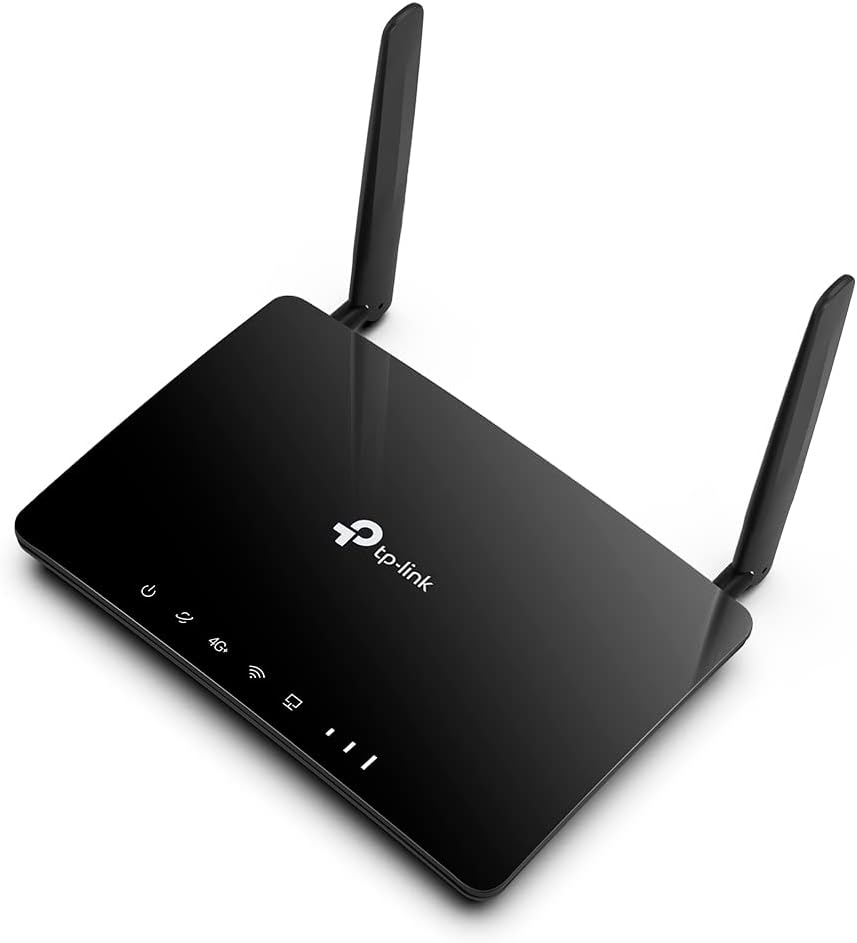 TP-Link Archer MR550 LTE Router, 4G+ Router unterstützt SIM Karten, 4G+ Cat6 bis zu 300Mbps, WLAN Dual-Band AC1200, Gigabit-LAN/WAN-Anschlüsse, Plug and Play