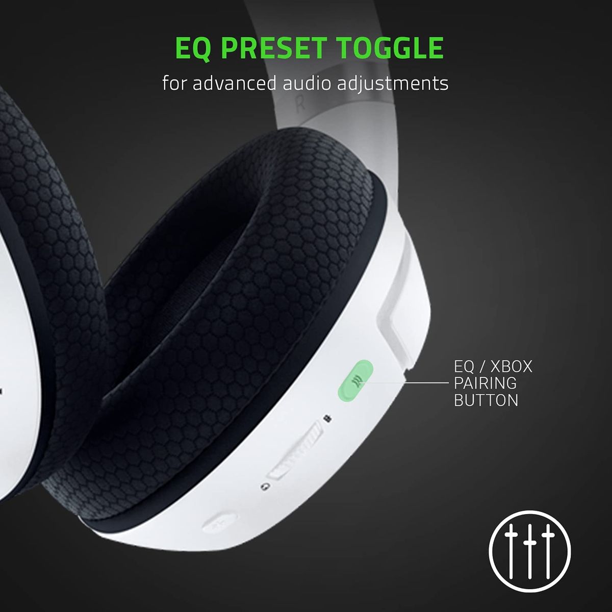 Razer Kaira Pro for Xbox Gaming Headset Wireless Stereo Chroma RGB Mercury