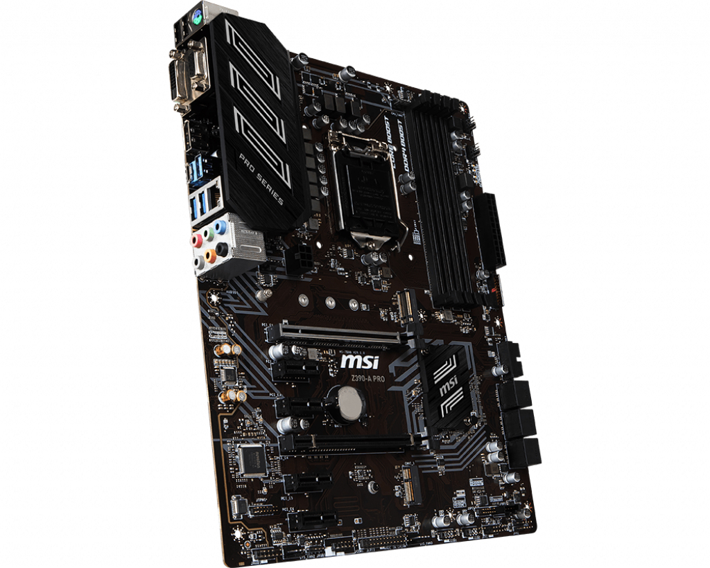 MSI Z390-A PRO ATX Motherboard [Intel Z390 Chipset] MB4617