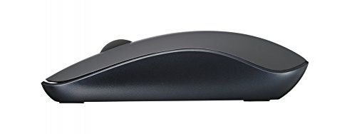 rapoo 3510 Optische 1.000 DPI 2.4GHz Wireless Maus Beidhändig grau/schwarz