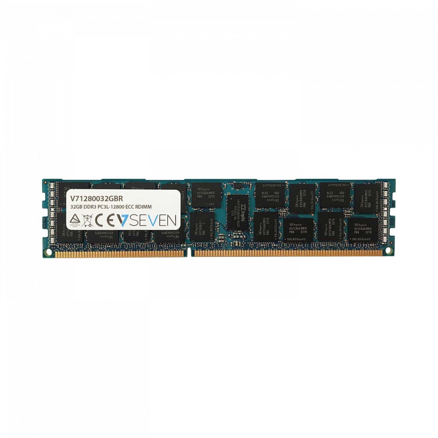 V7 32GB DDR3 PC3-12800 - 1600mhz SERVER ECC REG Server Arbeitsspeicher Modul - V71280032GBR