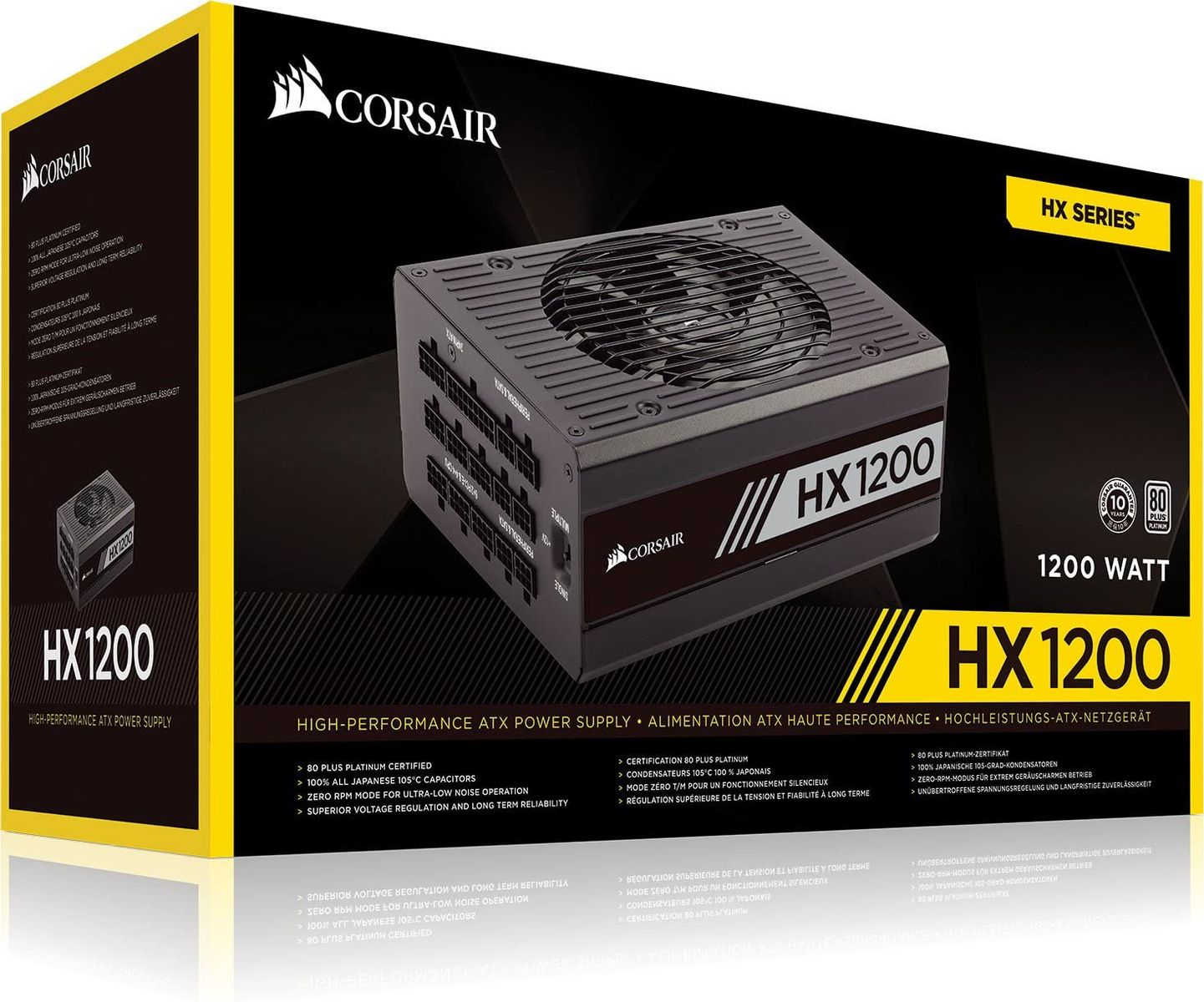 Corsair HX1200 power supply 1200 W 20+4 pin ATX ATX