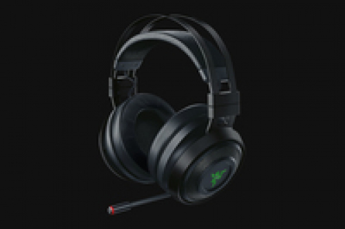 Razer Nari Ultimate HyperSense Gaming Headset 360° Surround-Sound Wireless RF + 3.5mm Chroma RGB for PC PS4* Black