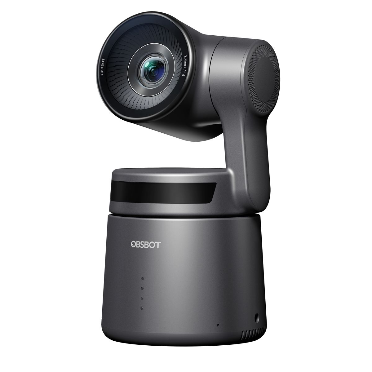 OBSBOT OSB-2108-CW Tail Air Webcam 4K Ultra HD 3856 x 2176, 30 fps, PTZ, Autofokus, Eingebautes Mikrofon, 3,5 mm, Schwarz, Akku 1500 mAh