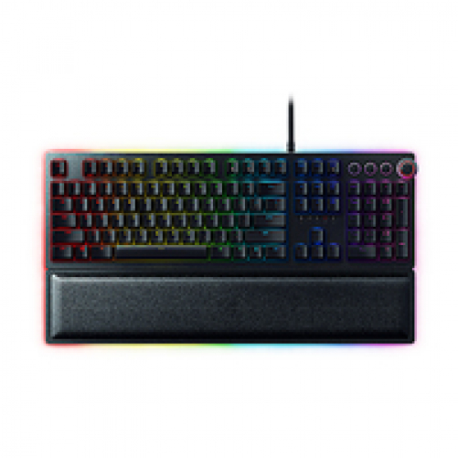 Razer Huntsman Elite Gaming Keyboard Opto-Mechanical Purple Switches FRA Layout AZERTY