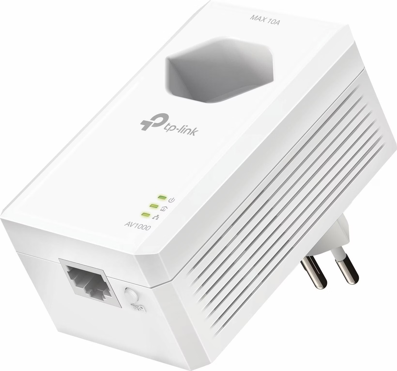 TP-Link TL-PA7017P KIT Powerline-Starterkit mit Passthrough-Steckdose, v4.0, CH