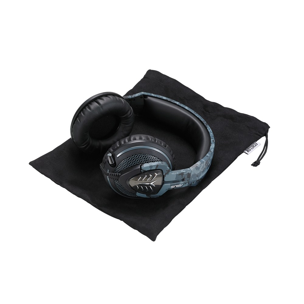 ASUS Echelon Navy Gaming Headset Kabelgebunden 3,5 mm, 50 mm Neodym-Treiber, Boom-Mikrofon, Kopfband, Ohrumschließend, Schwarz/Navy