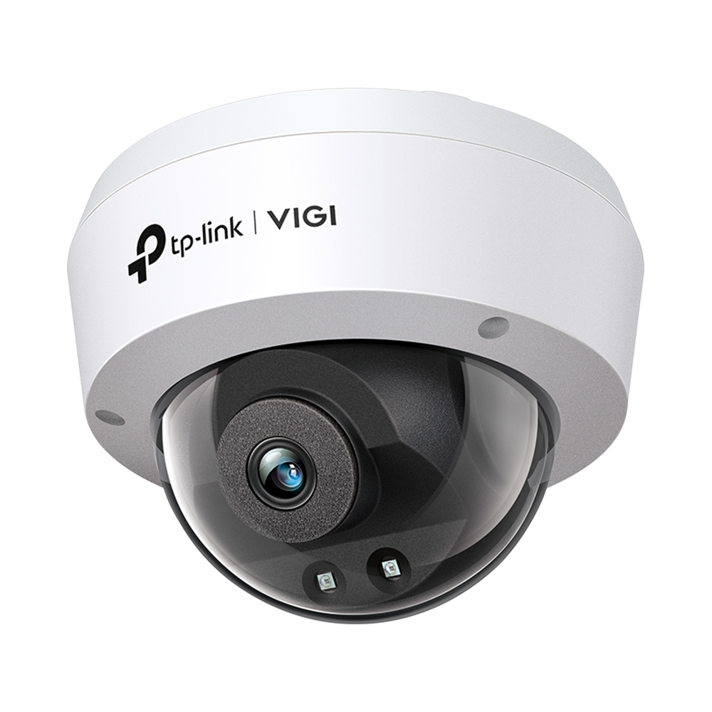 TP-Link VIGI C220I 4 mm Dome IP-Sicherheitskamera, Innen & Außen, PoE, 2MP (1920 x 1080), Nachtsicht 30 m, IP67 IK10, Weiß