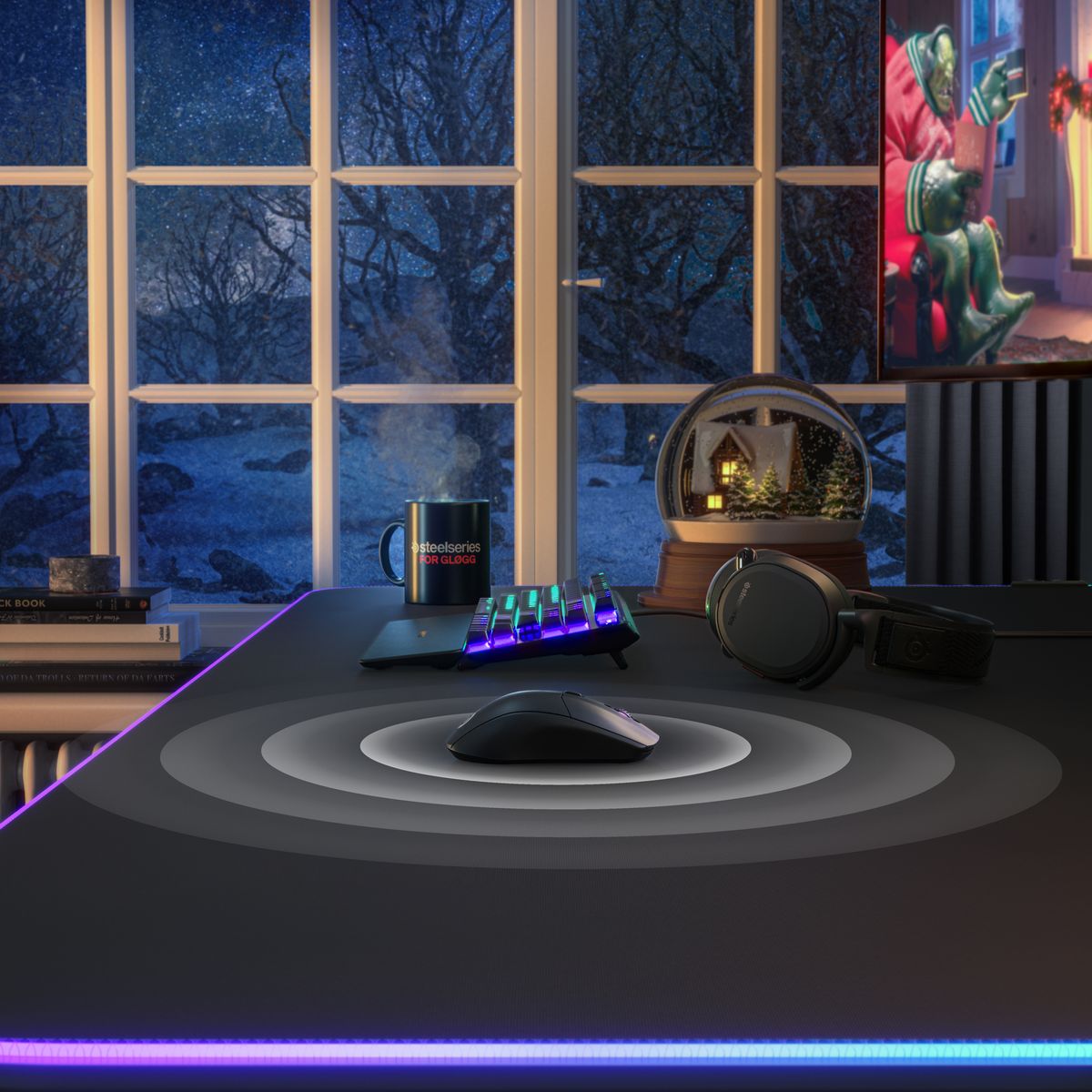 Steelseries Rival 3 Wireless Maus Gaming rechts RF Wireless + Bluetooth Optisch 18000 DPI