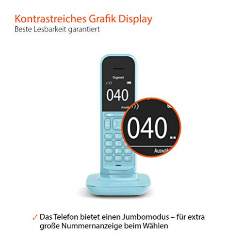 Gigaset CL390HX IP-Telefon Kabelloses Mobilteil