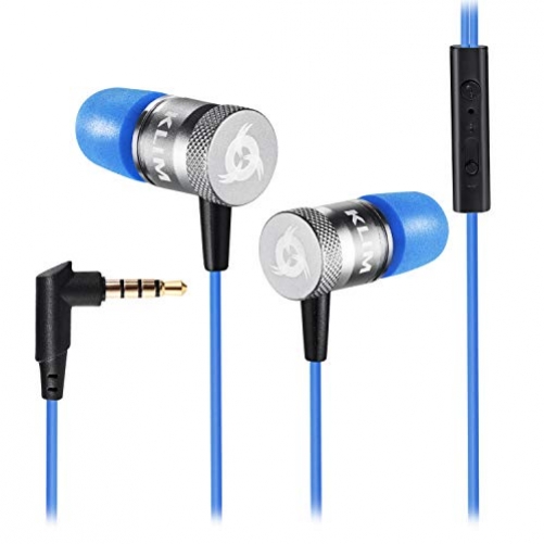 KLIM Fusion 3.5mm High Quality Audio In-Ear Kopfhörer blau