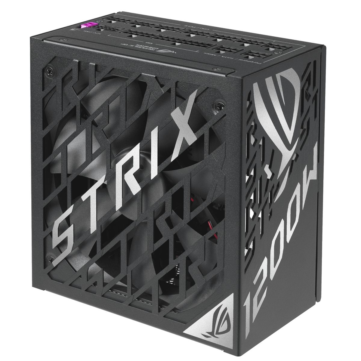ASUS ROG Strix 1200W Platinum Netzteil, 1200 W, ATX 3.1, 80 PLUS Platinum, voll modular, Semi-passive, Schwarz