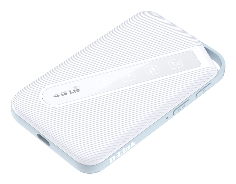 D-Link DWR-932W 4G LTE AX300 Wi-Fi 6 Mobile Hotspot, SIM-lockfrei, 3000 mAh Akku, bis zu 150 Mbit/s, Nano-SIM, USB-C