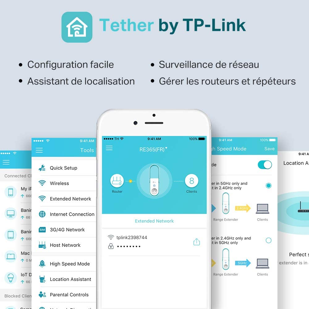 TP-Link Wi-Fi Repeater AC Broadband