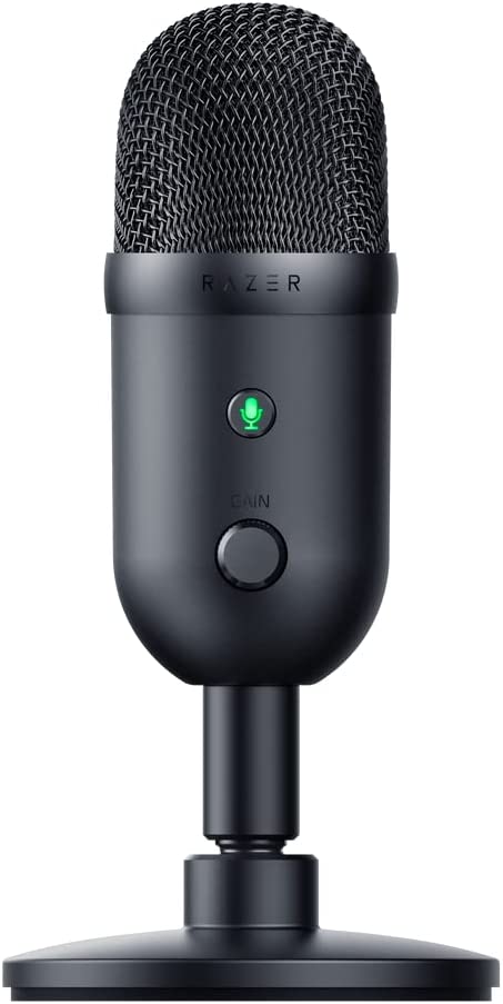 Razer Seiren V2 X Microphone USB Streaming Broadcasting 48 kHz 25mm Condenser PC Black