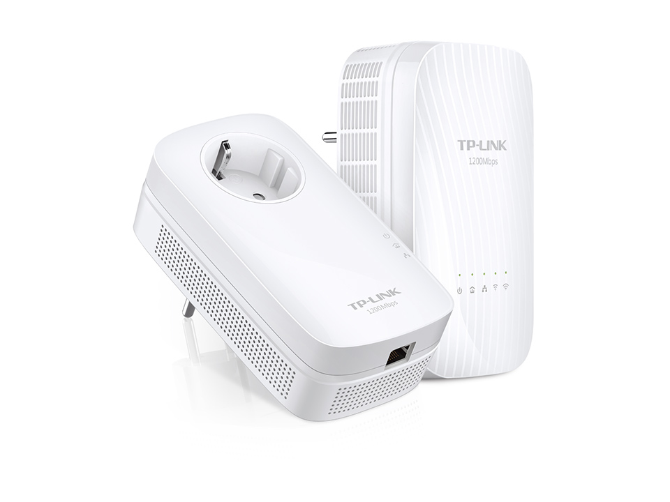 TP-Link AV1200 Gigabit Powerline Wireless Range Extender Kit