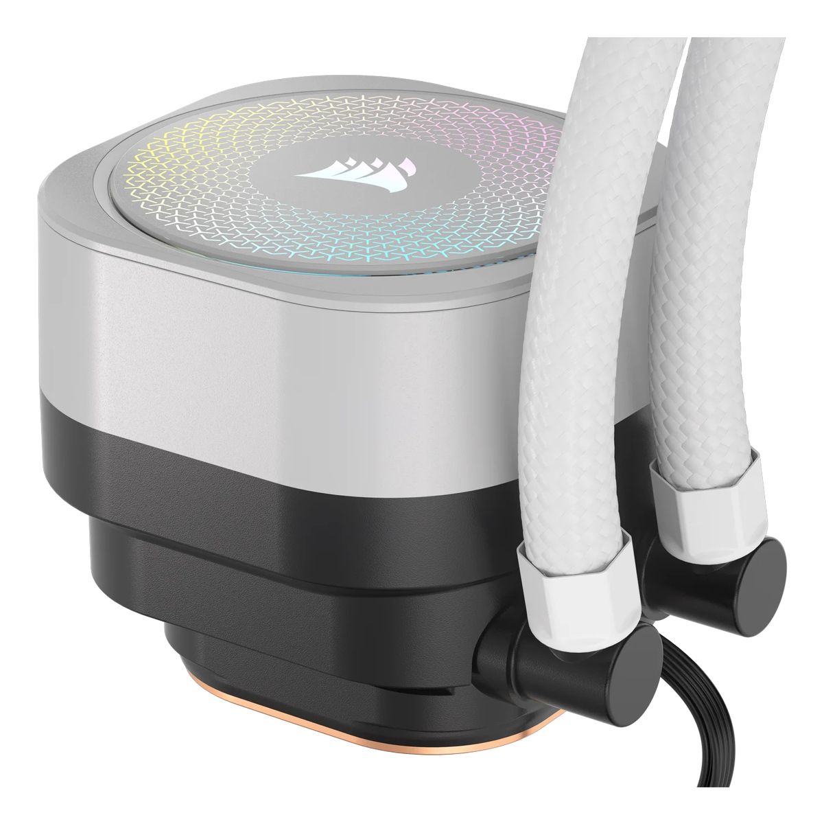 Corsair Nautilus 360 RS ARGB All-in-One-Flüssigkeitskühler 360 mm, Weiß, PWM, LGA 1700/AM5/AM4, 1700 RPM