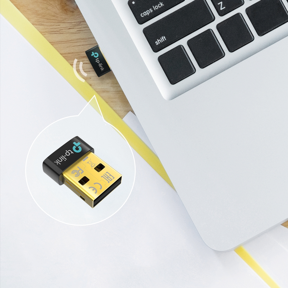 TP-Link UB500(UN) V2.0 Nano Bluetooth 5.0 USB Adapter, USB-A, PC/Laptop, Windows