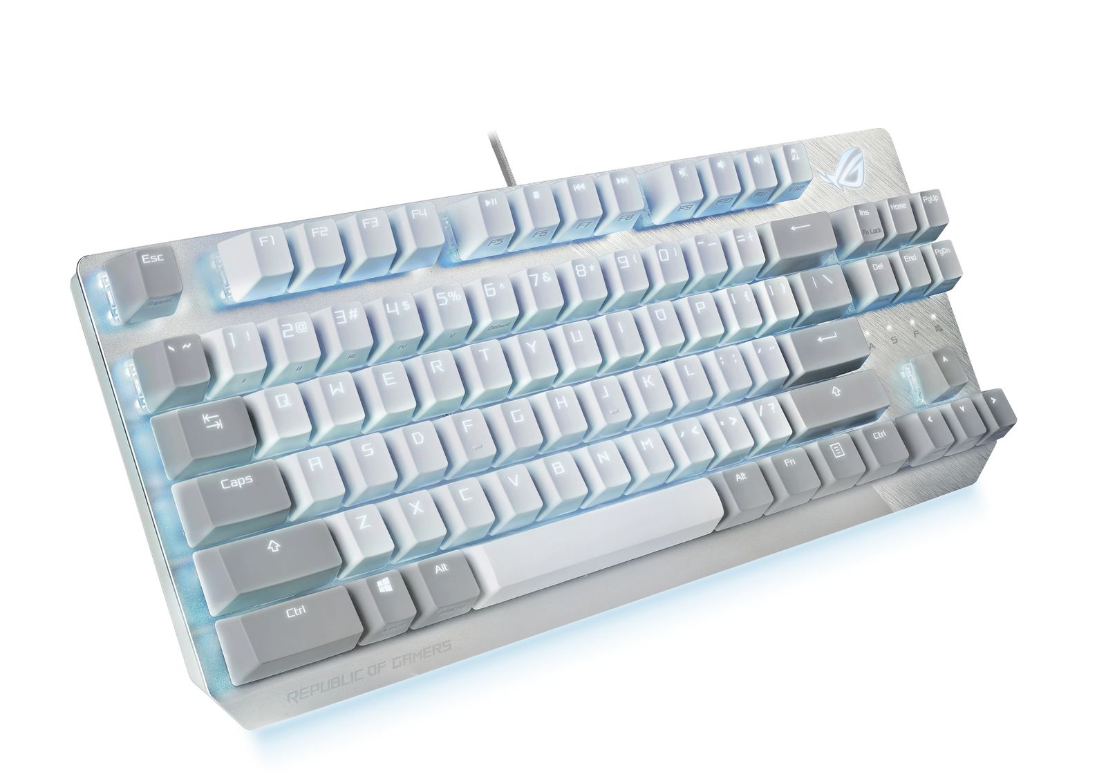 ASUS ROG Strix Scope NX TKL Moonlight White Tastatur Gaming USB Weiu00df - (ITA Layout - QWERTY)