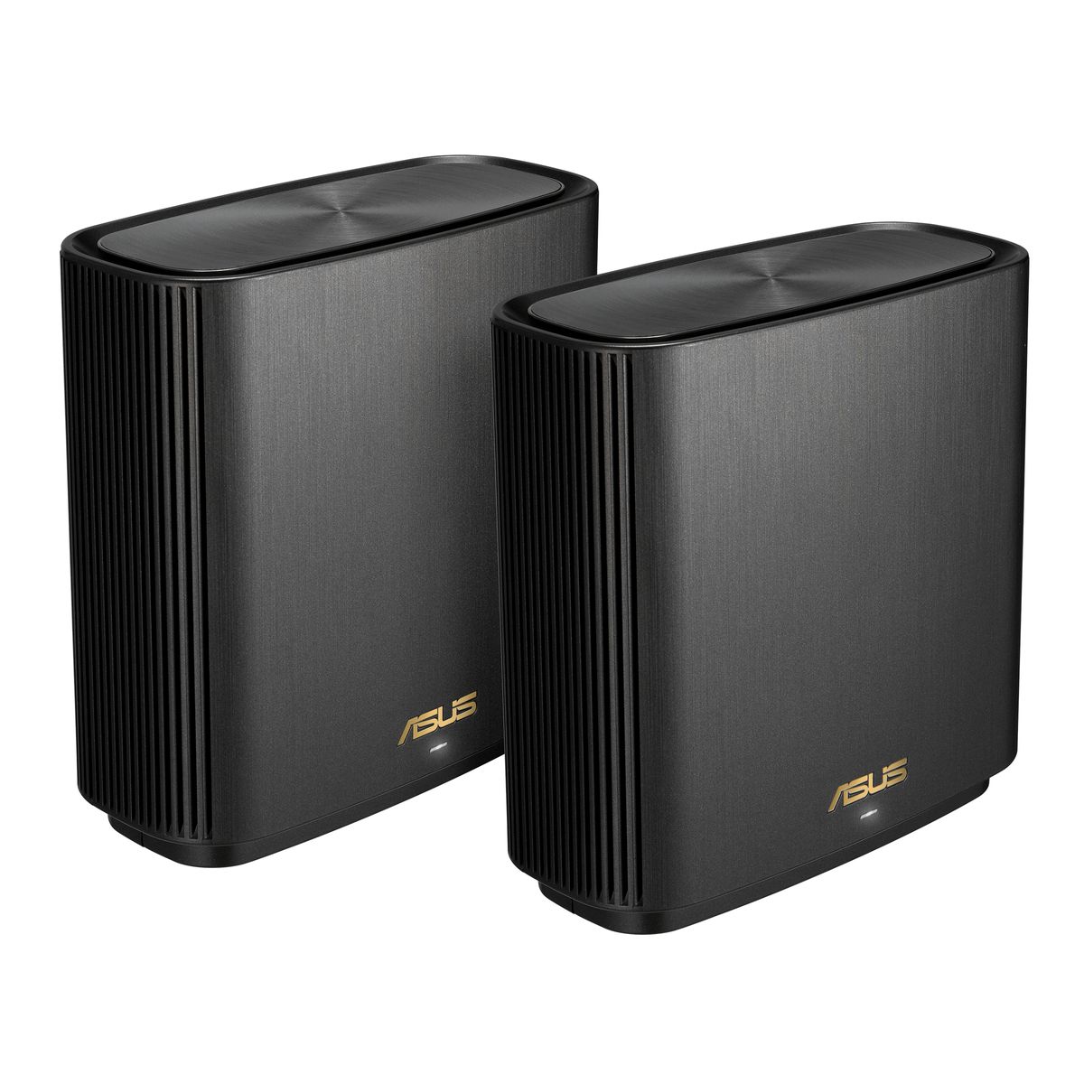 ASUS 90IG0740-MO3B30 ZenWiFi XT9 AX7800 Mesh-System 2er Set Schwarz Tri-Band Wi‑Fi 6 (802.11ax) 7800 Mbit/s 2.5G WAN LAN-Aggregation