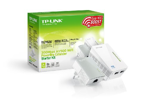 TP-Link 300Mbit/s AV500 Wireless Powerline Extender Starter Kit