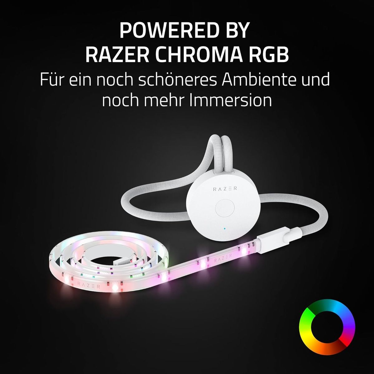 Razer Aether Smart-Leuchtstreifen - LED-Streifen für Smart Homes (Flexibles Design, Powered by Chroma RGB, Kompatibel zu Matter, Unterstützt Smart Home App) Aether Smart Light Strip