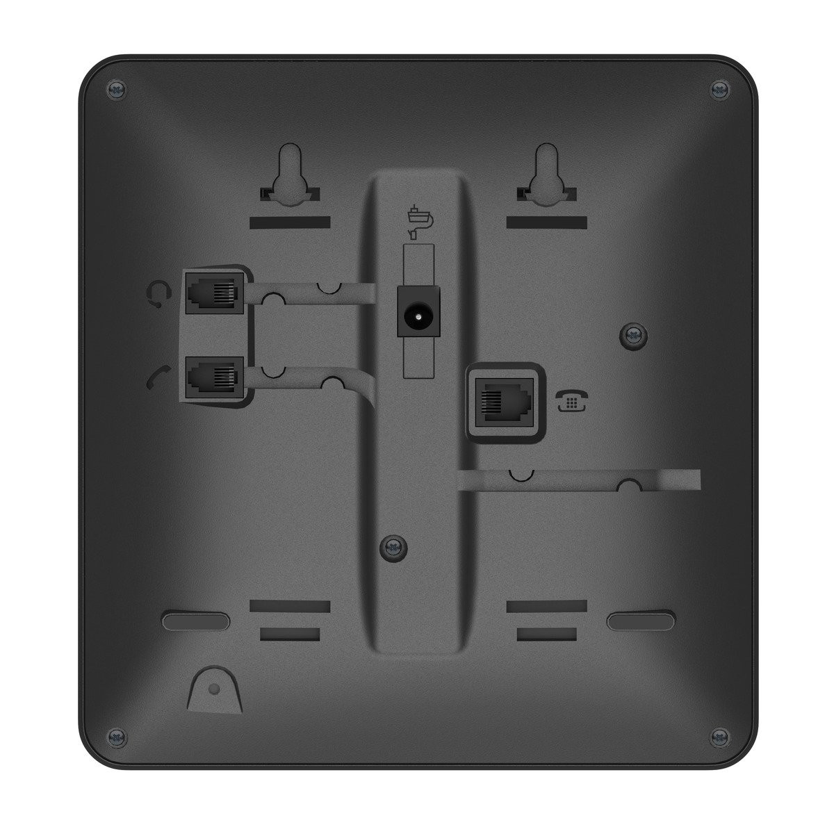 Gigaset DESK 600 Schnurgebundenes Analog-Telefon, Tisch-/Wandgerät, Anrufer-Identifikation (CLIP), LCD mit Hintergrundbeleuchtung, Freisprechfunktion, Schwarz, EU
