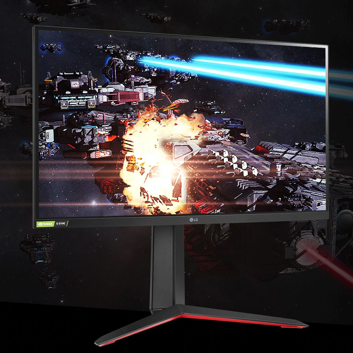 LG 27GP850-B 68,5 cm 27" UltraGear Gaming Monitor QHD IPS-Panel 1ms GtG 180 Hz