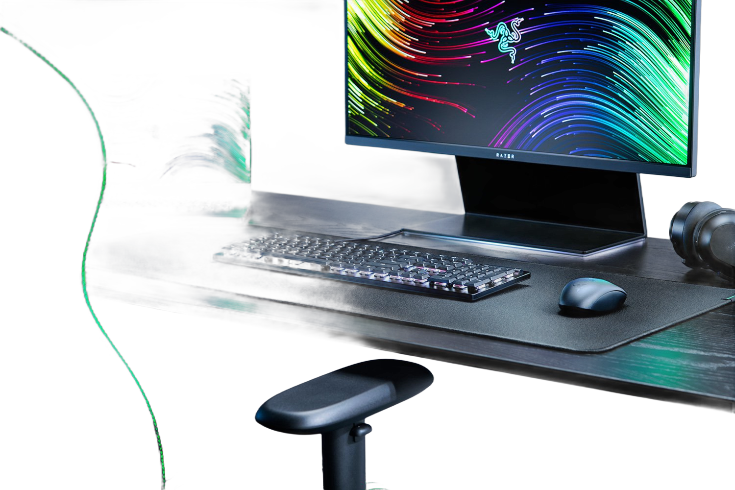 Razer DeathStalker V2 - Linearer optischer roter Schalter - Optische Low-Profile RGB Gaming Tastatur - (CHE Layout - QWERTZ)