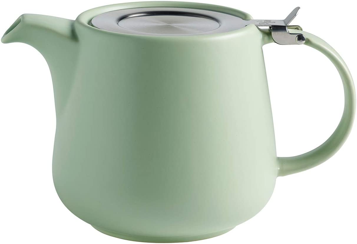 Maxwell & Williams AY0300 Tint porcelain teapot, Mint, 1200 ml