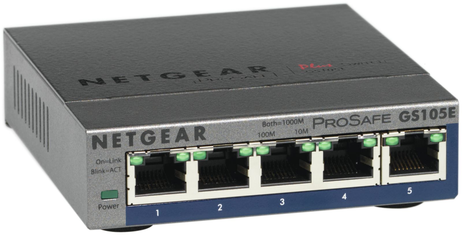 NETGEAR GS105E-200PES Netzwerk-Switch Managed L2/L3 Gigabit Ethernet 10/100/1000