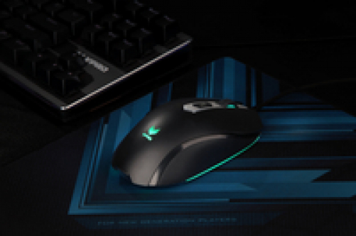 rapoo VPRO V210 Optische 3.000 DPI Ergonomische Gaming Maus mit Beleuchtung