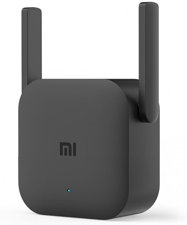 Xiaomi DVB4352GL Mi Wi‑Fi Range Extender Pro, WLAN Repeater 2,4 GHz 300 Mbit/s, Wandmontage, Schwarz, EU