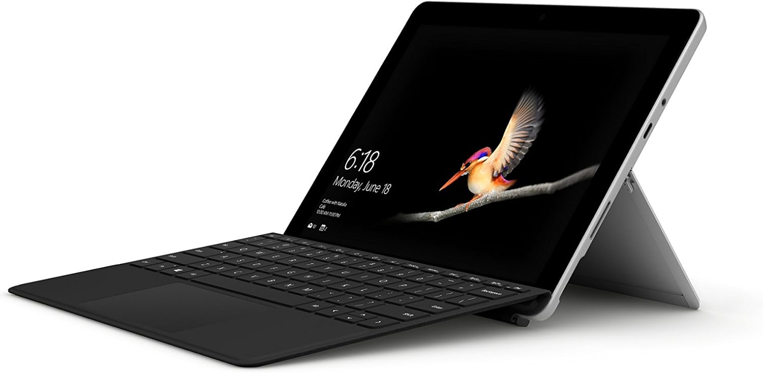 Microsoft Surface Go Type Cover (fu00fcr Surface Go 1-4) Schwarz - (UK Layout - QWERTY)