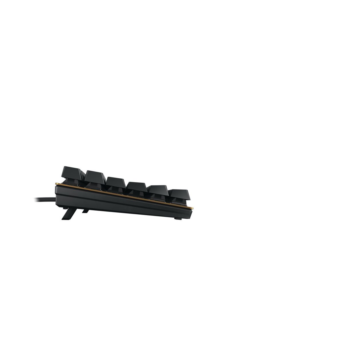 CHERRY KC 200 MX Tastatur Universal USB Schwarz, Bronze - (DEU Layout - QWERTZ)
