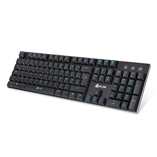 KLIM Dash Mechanische Gaming Tastatur Wired mit RGB FR-Layout