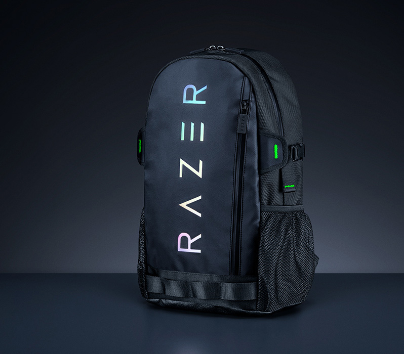 Razer Rogue 33,8 cm (13,3") Laptoprucksack, TPU, Schwarz, Wasserdichter Reißverschluss, 550 g