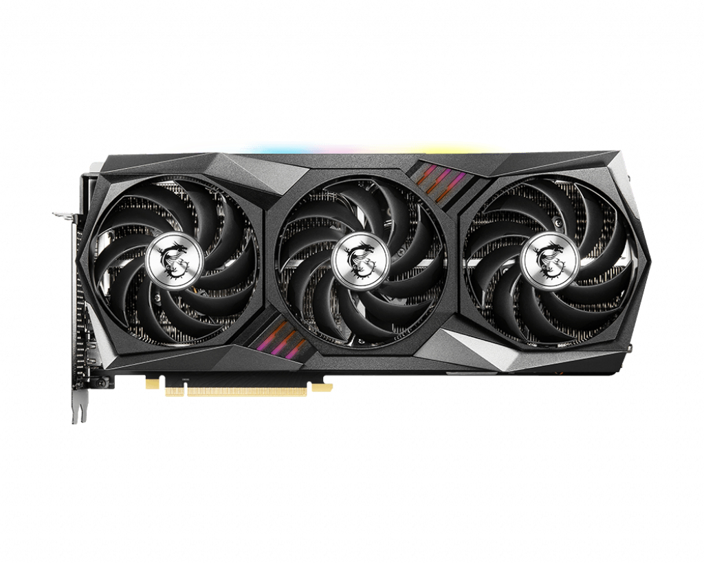MSI V389-203R NVIDIA GeForce RTX 3080 GAMING Z TRIO 10G LHR, 10 GB GDDR6X, PCIe 4.0, HDMI 2.1, 3x DisplayPort 1.4a, 370 W, 323 mm