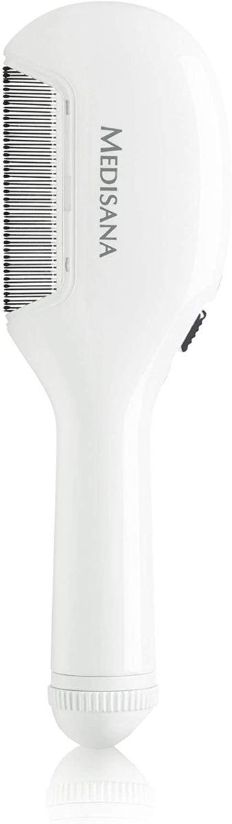 Medisana LC 860 electric lice comb, comb against head lice and nits, nit comb, suitable for dogs and cats without LED light.