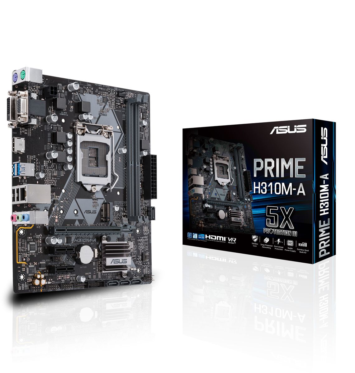 ASUS PRIME H310M-A Intel® H310 LGA 1151 (Socket H4) micro ATX