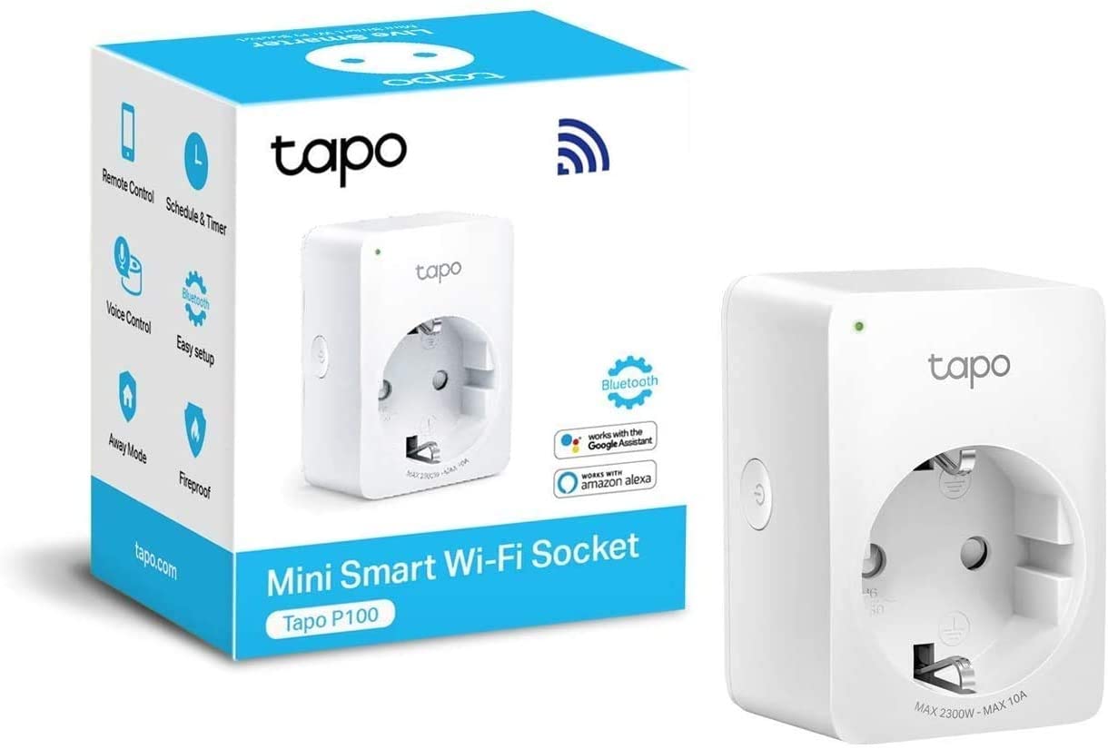 TP-Link Tapo P100 Mini Smart WLAN Steckdose für Alexa Google Home V1