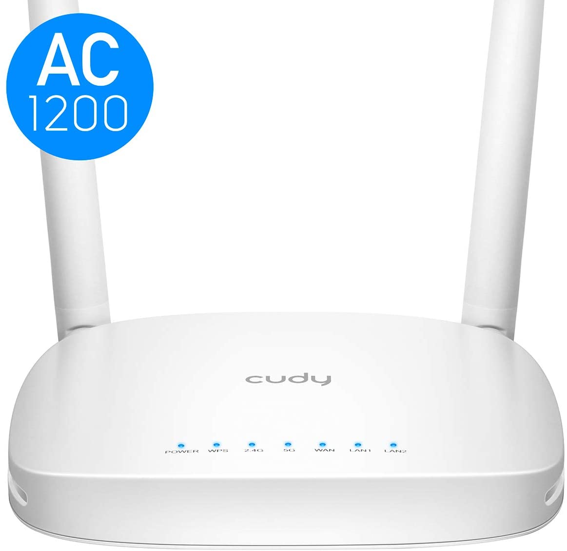 Cudy Dual Band WLAN AC + N Router for cable DSL glass fiber modem connection