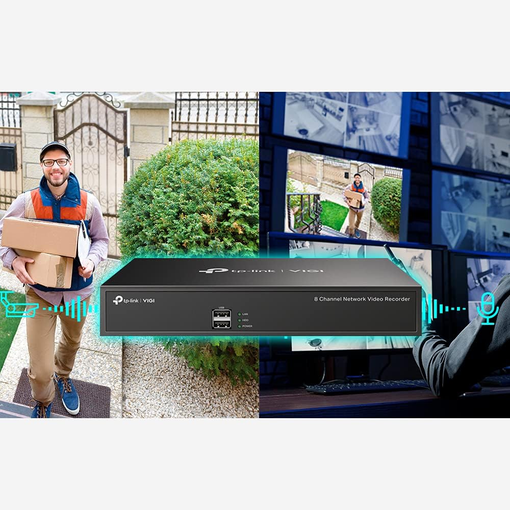 TP-Link VIGI 8 Channel Netzwerk-Video-Recorder